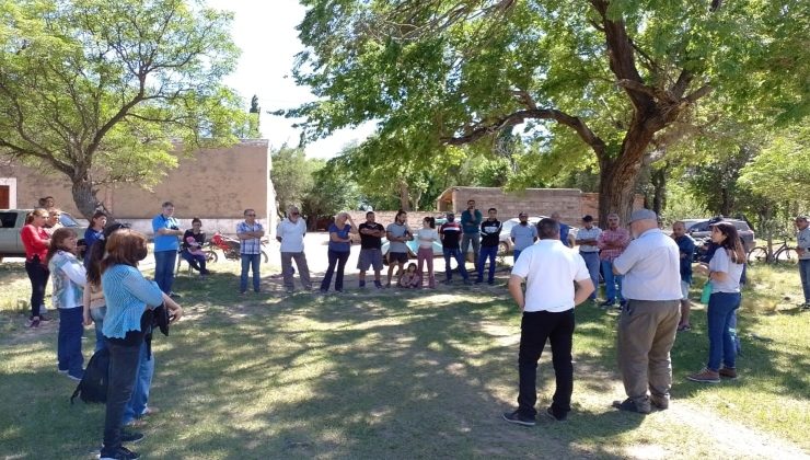 Provincia y Nación construirán un nuevo acueducto en La Majada: abastecerá a 29 productores de la zona