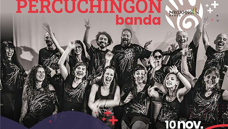 La “Percuchingón Banda” se presentará en vivo en la Casa del Poeta