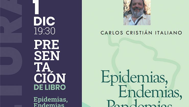 Presentarán el libro “Epidemias, Endemias, Pandemias” en la Casa del Poeta