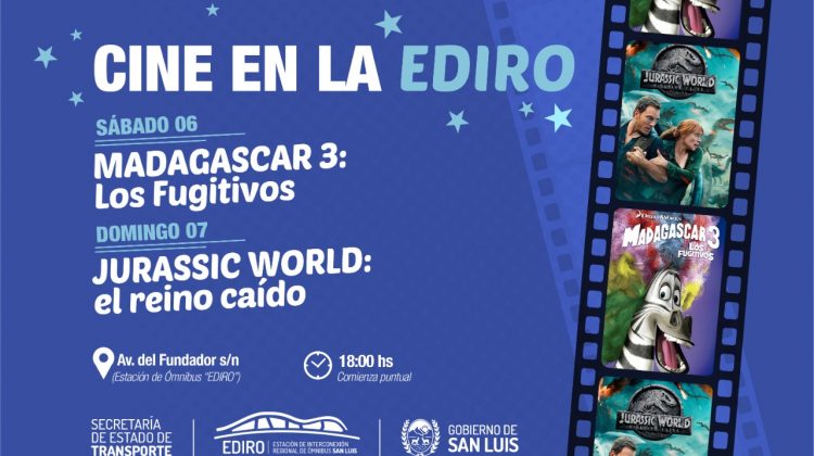 Nuevo ciclo de cine gratuito en la EDIRO este fin de semana