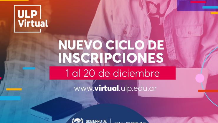 Abrieron las inscripciones para el ciclo lectivo 2022 en la ULP