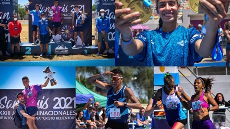 San Luis sigue imparable en Atletismo y batió su récord de medallas