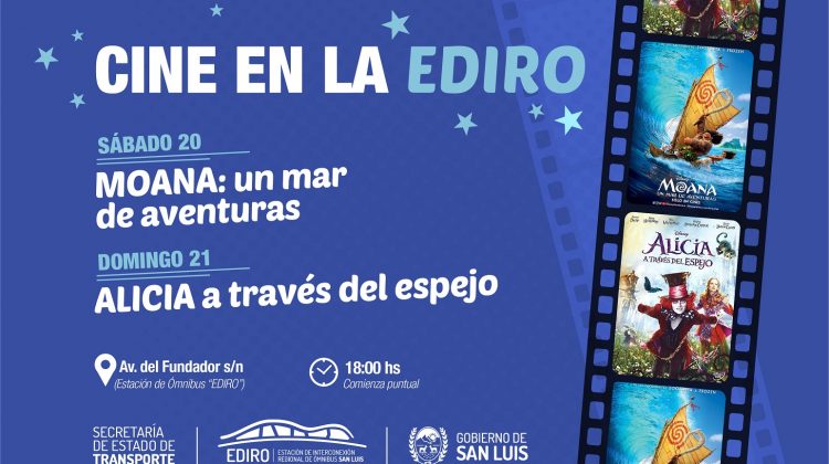 Dos nuevas películas de Disney se proyectarán de forma gratuita este fin de semana en la EDIRO