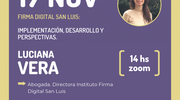 Firma Digital será protagonista del ciclo de disertaciones de la Casa de San Luis en Buenos Aires