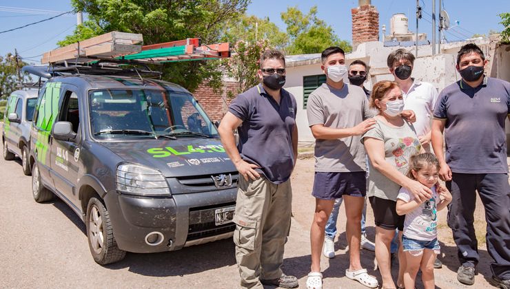 San Luis a Mil llegó a Los Manantiales