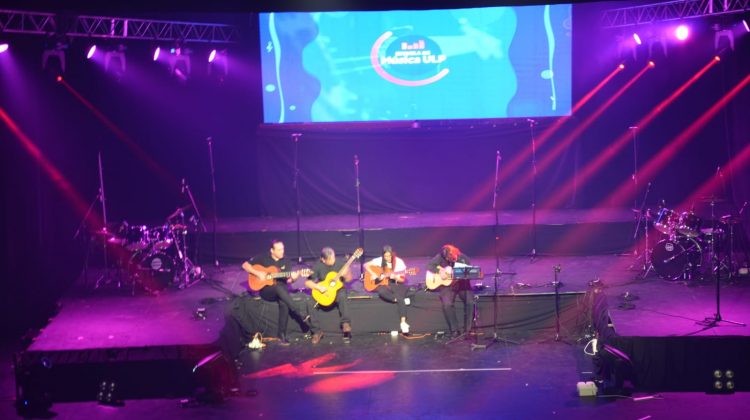 Arrancó el show de la Escuela de Música de la ULP