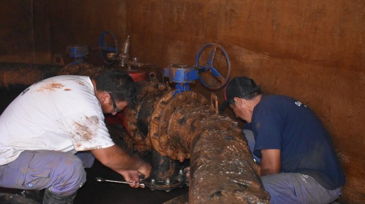 Finalizó la reparación del Acueducto Cámara 35 – La Punta