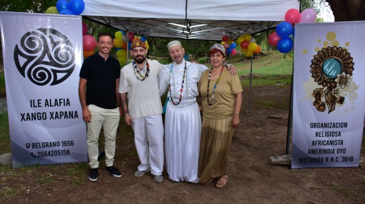 El titular del Registro Provincial de Culto acompañó en una celebración africanista