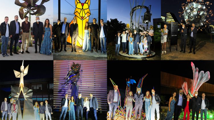 Museo a cielo abierto: el gobernador inauguró el Circuito de Esculturas “Terrazas del Portezuelo”