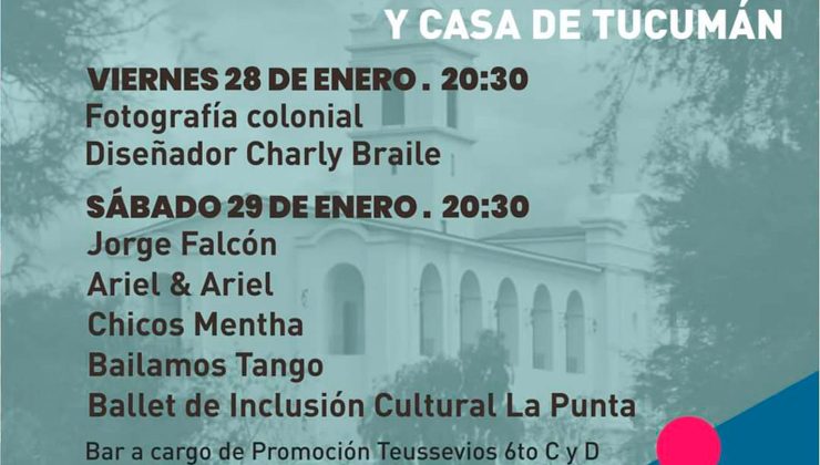 Este fin de semana habrá actividades en la Réplica del Cabildo y Casa de Tucumán