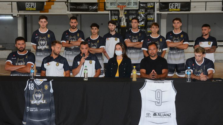 GEPU presentó su plantel de cara a la Liga Federal de Básquet