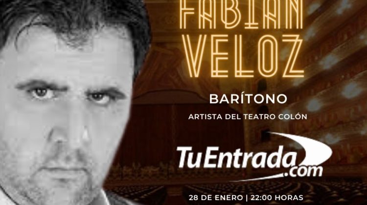 Destacado barítono del Teatro Colón actuará en San Luis