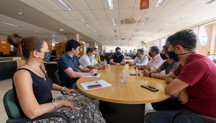 Integrantes del Ministerio de Producción se reunieron con representantes de las Cámaras de Industria y Comercio