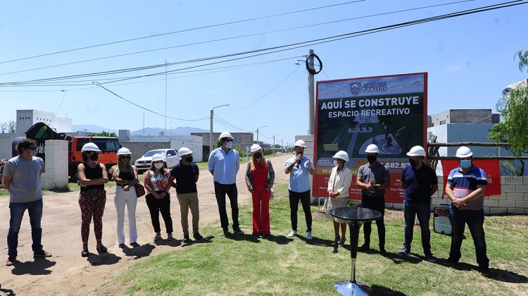 La construcción de un amplio y completo espacio recreativo dará más vida al Barrio Mirador del Cerro II