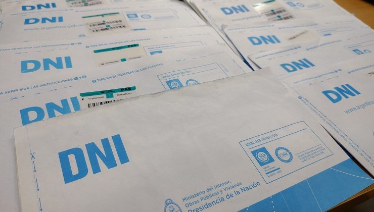 El Registro Civil de Villa Mercedes solicita a los vecinos retirar los DNI y pasaportes tramitados