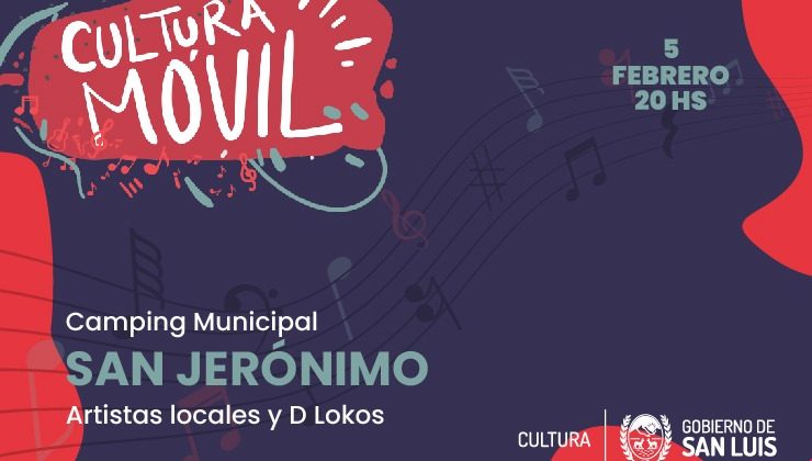 “Cultura Móvil” visitará San Jerónimo 