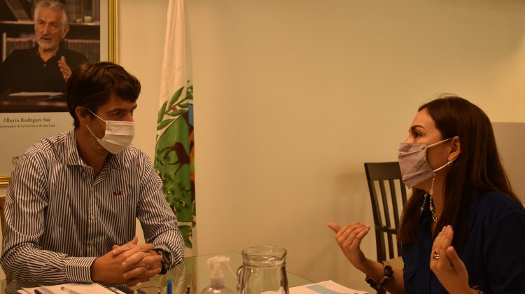 Anzulovich y Roldán se reunieron para dialogar sobre el transporte entre las ciudades de San Luis y La Punta