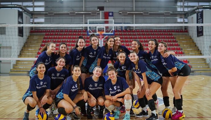 La Selección Argentina U18 de vóley sigue con su preparación en el Parque La Pedrera