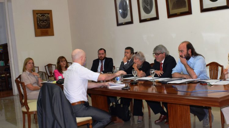 El ministro Fabián Filomena participó de la instancia de examen verbal para cargos de jueces civiles