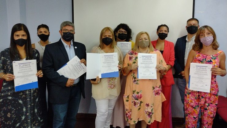 Dependencias del Ministerio de Justicia, Gobierno y Culto recibieron sus certificados de Sistema de Gestión de Calidad