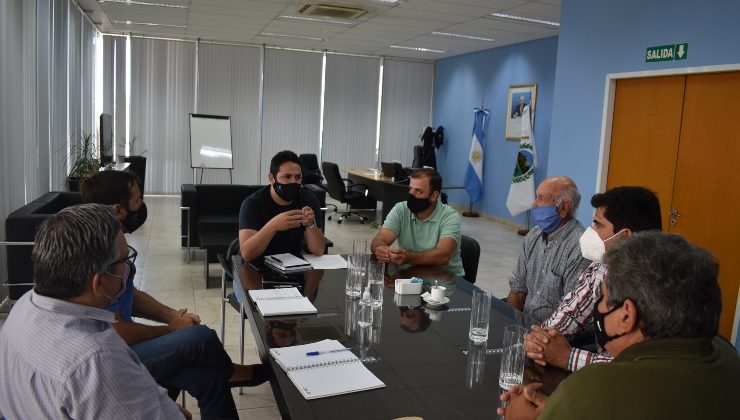 San Luis Agua se reunió con el Consorcio de Regantes de San Pablo