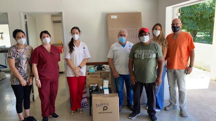 El Ministerio de Salud entregó equipamiento en el sur sanluiseño