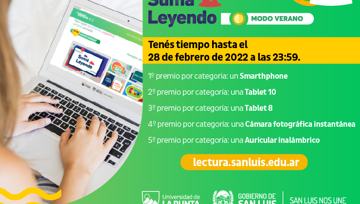 Casi 2.000 chicos participan del Concurso “Sumá Leyendo” Modo Verano