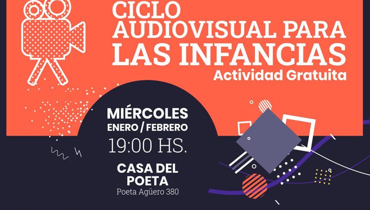 La Casa del Poeta continúa con el Ciclo Audiovisual para las infancias