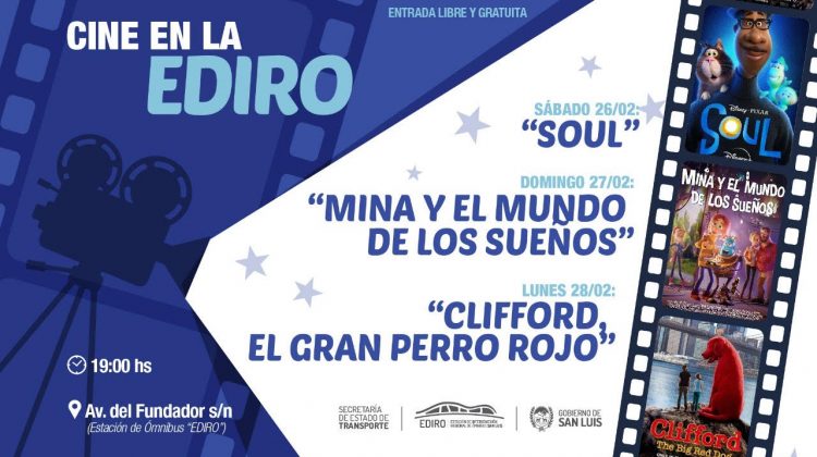 Carnaval de cine gratuito en la EDIRO