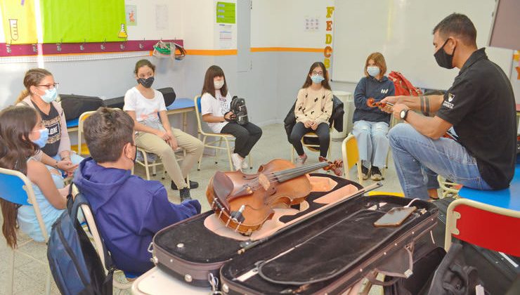 Comenzaron las clases en la Escuela de Música ULP