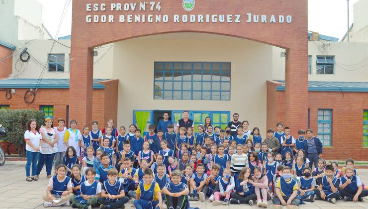 Las iniciativas de la ULP llegaron a una escuela de Concarán