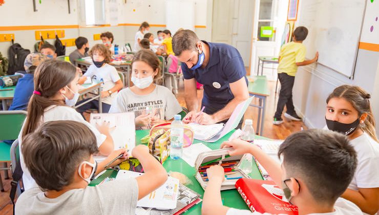 Los chicos de la EPD “Albert Einstein” Nivel Primario comenzaron el ciclo lectivo 2022