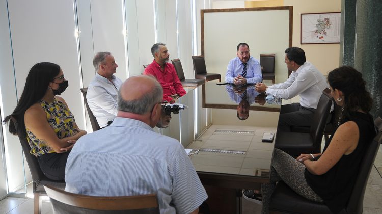 El ministro Filomena se reunió con integrantes del Consejo de Ciencias Económicas de San Luis