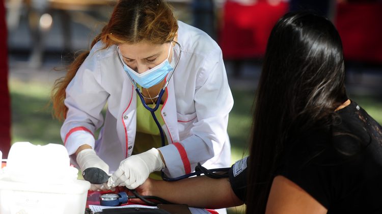 Promocionan la donación de sangre, un acto solidario y altruista que salva vidas