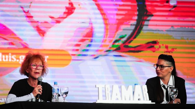 Ayelén Mazzina y Alicia Bañuelos abrieron “Tramar”, el espacio de diálogo y encuentro entre mujeres y disidencias de todo San Luis