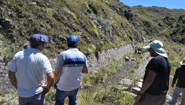 Realizaron una inspección en el Canal Las Águilas para planificar obras de reacondicionamiento