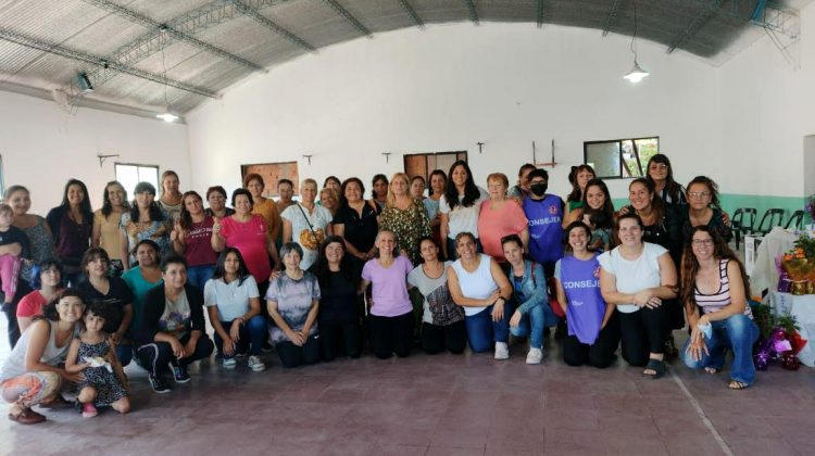 En Merlo y la Costa de los Comechingones se realizaron diversas acciones por el Día Internacional de las Mujeres Trabajadoras