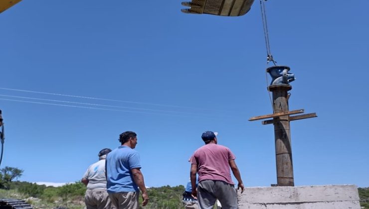 San Luis Agua restituyó el sistema de bombeo del Acueducto Las Carpas – Saladillo