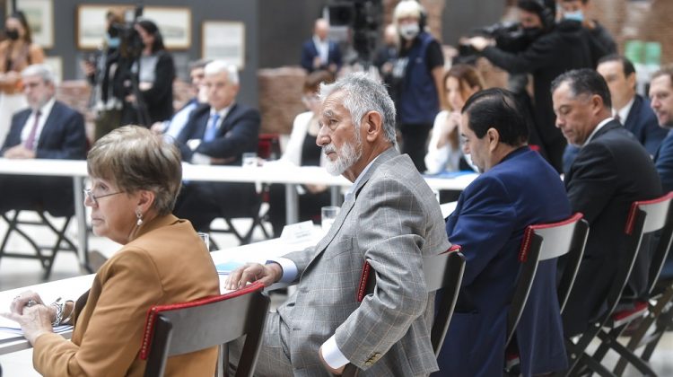 El gobernador participó de la reunión del Gabinete nacional de Cambio Climático