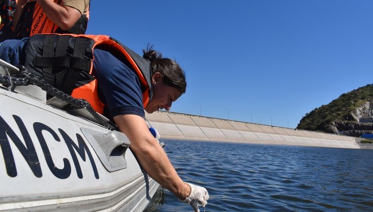 San Luis Agua realizó muestreos de agua cruda en Nogolí