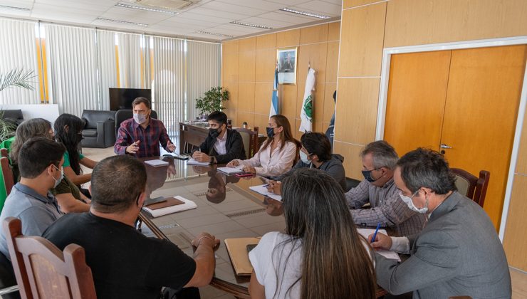 El ministro de Producción se reunió con representantes de la Cooperativa CUPS