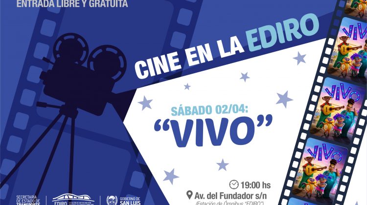 Cine Gratuito en la EDIRO: marzo se despide con un musical animado