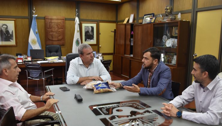 Lavandeira se reunió con Moriñigo para coordinar acciones vinculadas al desarrollo de productos alimenticios