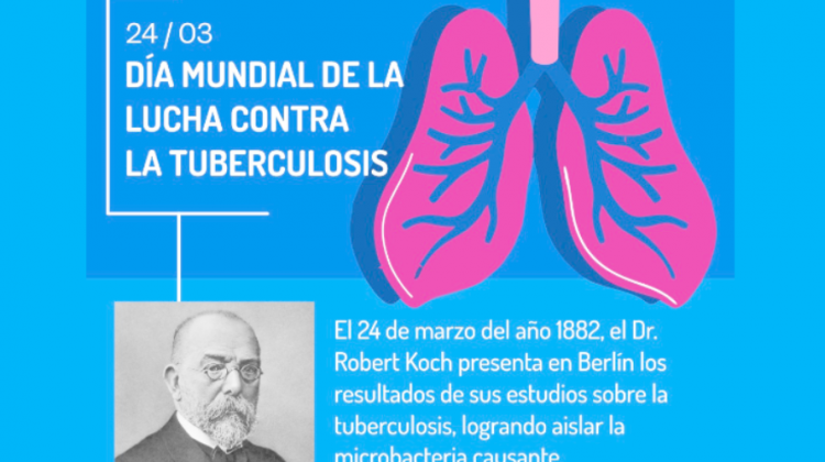 Este jueves se conmemora el Día Mundial de la Tuberculosis