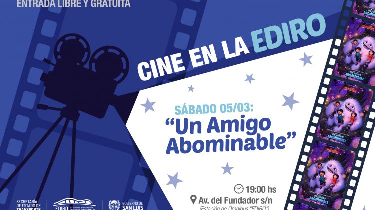 El cine de EDIRO estrenará “Un amigo abominable”