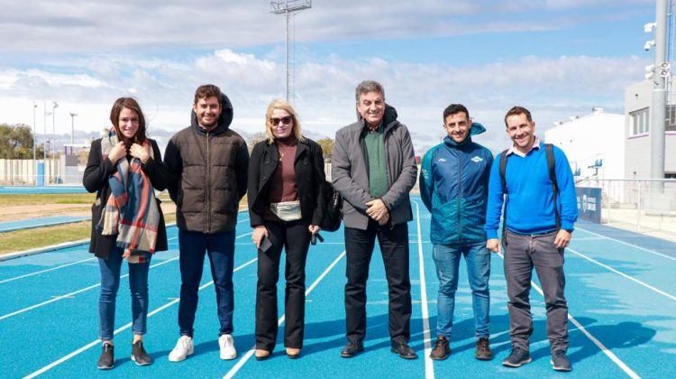 El presidente de la Confederación Argentina de Atletismo llegó a San Luis y elogió el Centro de Desarrollo Deportivo “Pedro Presti”