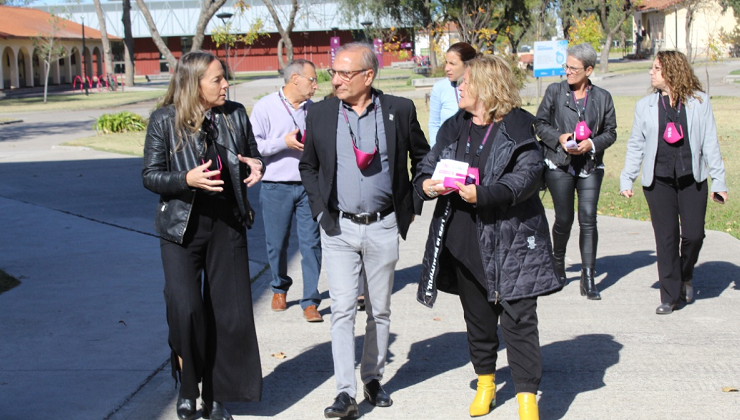 Eugenia Cantaloube y funcionarias de Nación realizaron una visita a la UPrO