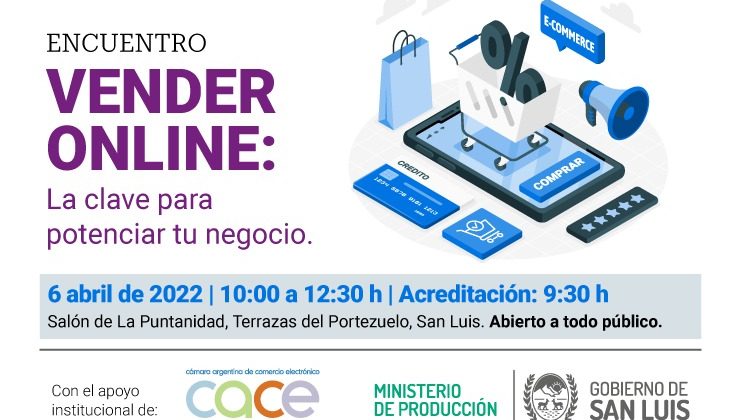 Este miércoles llega al Salón de la Puntanidad el Primer Encuentro de Comercio Electrónico