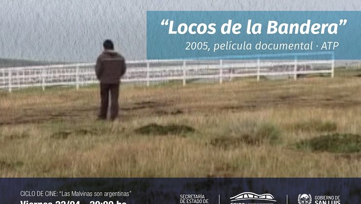 Nueva función del ciclo de cine “Las Malvinas son argentinas” en la EDIRO