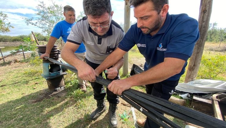 San Luis Agua clausuró cinco perforaciones de gran caudal en el norte de la provincia